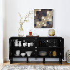 60" Mid Century Modern Sideboard Buffet Cabinet