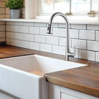 High Arc Single Handle Stainless Steel Brushed Nickel Kitchen Faucet