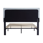 Twin Size Upholstered Platform Bed Frame