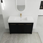 48 Inch Freestanding Bathroom Vanity with Resin Sink