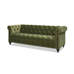 Alto 88" Tufted Chesterfield Sofa, Olive