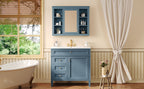 36" Bathroom Vanity with Medicine Cabinet