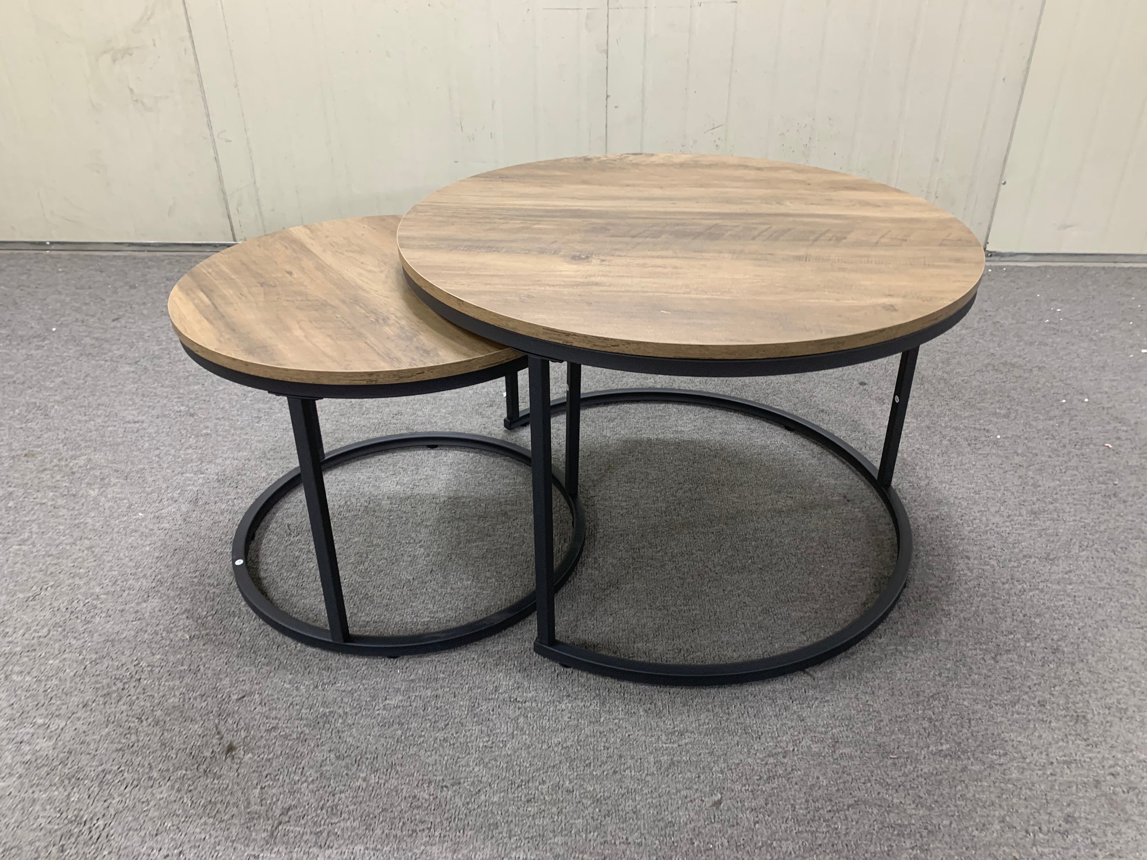 27.6" Nesting Coffee Table Set of 2
