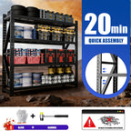 Heavy Duty Garage Shelving Unit