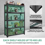 72"H 5-Tier Adjustable Heavy Duty Shelving Rack