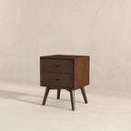 Mid-Century Modern Caroline Night Stand 2-Drawer