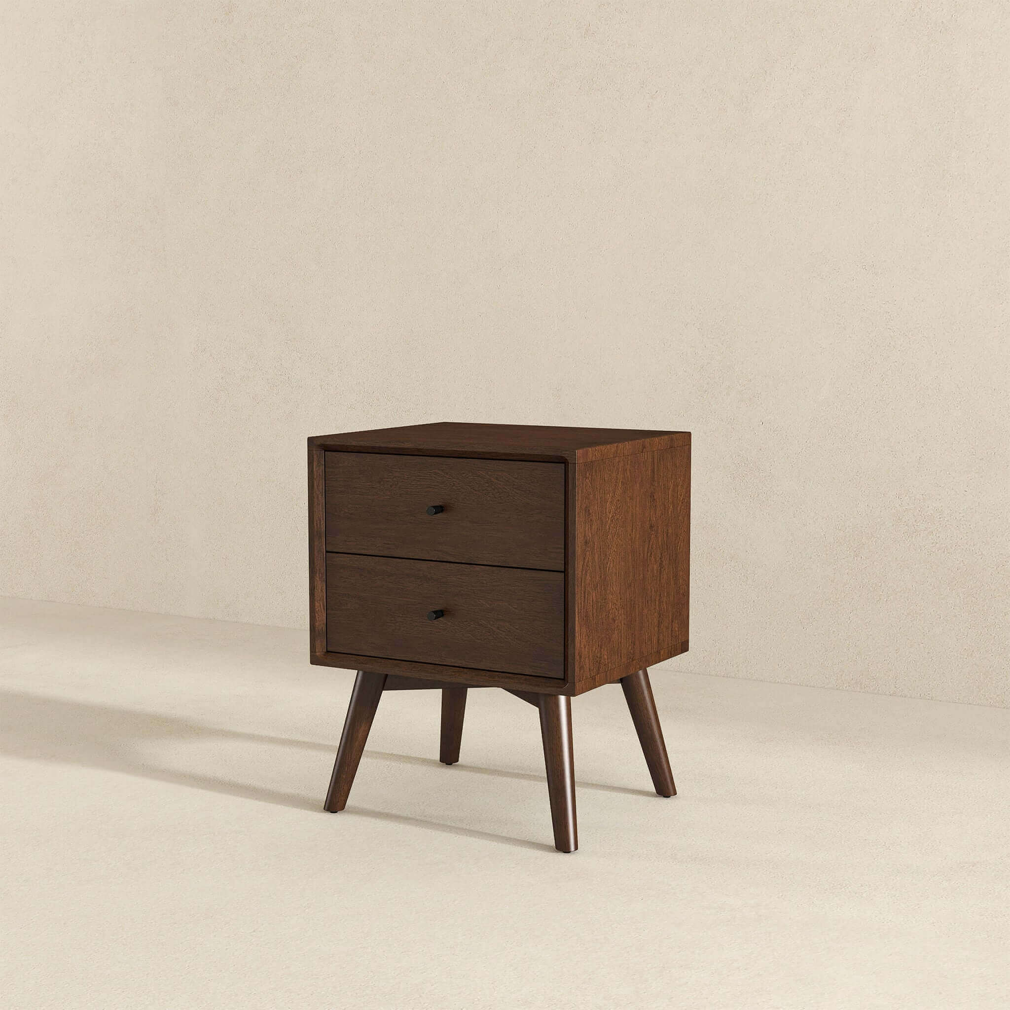 Mid-Century Modern Caroline Night Stand 2-Drawer