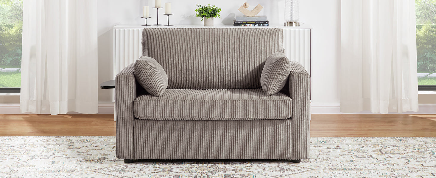 Twin Size Sofa Bed with USB Ports