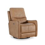 Dublin 30" Swivel Power Recliner Arm Chair - Saddle