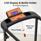 Walking Treadmills for Home with Extended Handrails