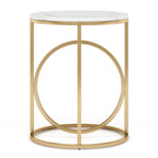 20” Round End Table for Living Room