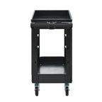 Two-Shelf Utility Cart with Wheels