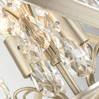 4 Lights Cage Crystal Chandelier