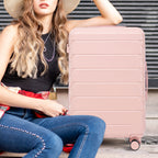 HIFINE TOURIST 20"/24"/28" 3 pcs/set in ABS Spinner Wheel Luggage