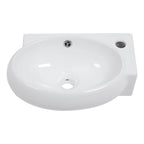 16.5x11 Inch Ceramic Bathroom Sink
