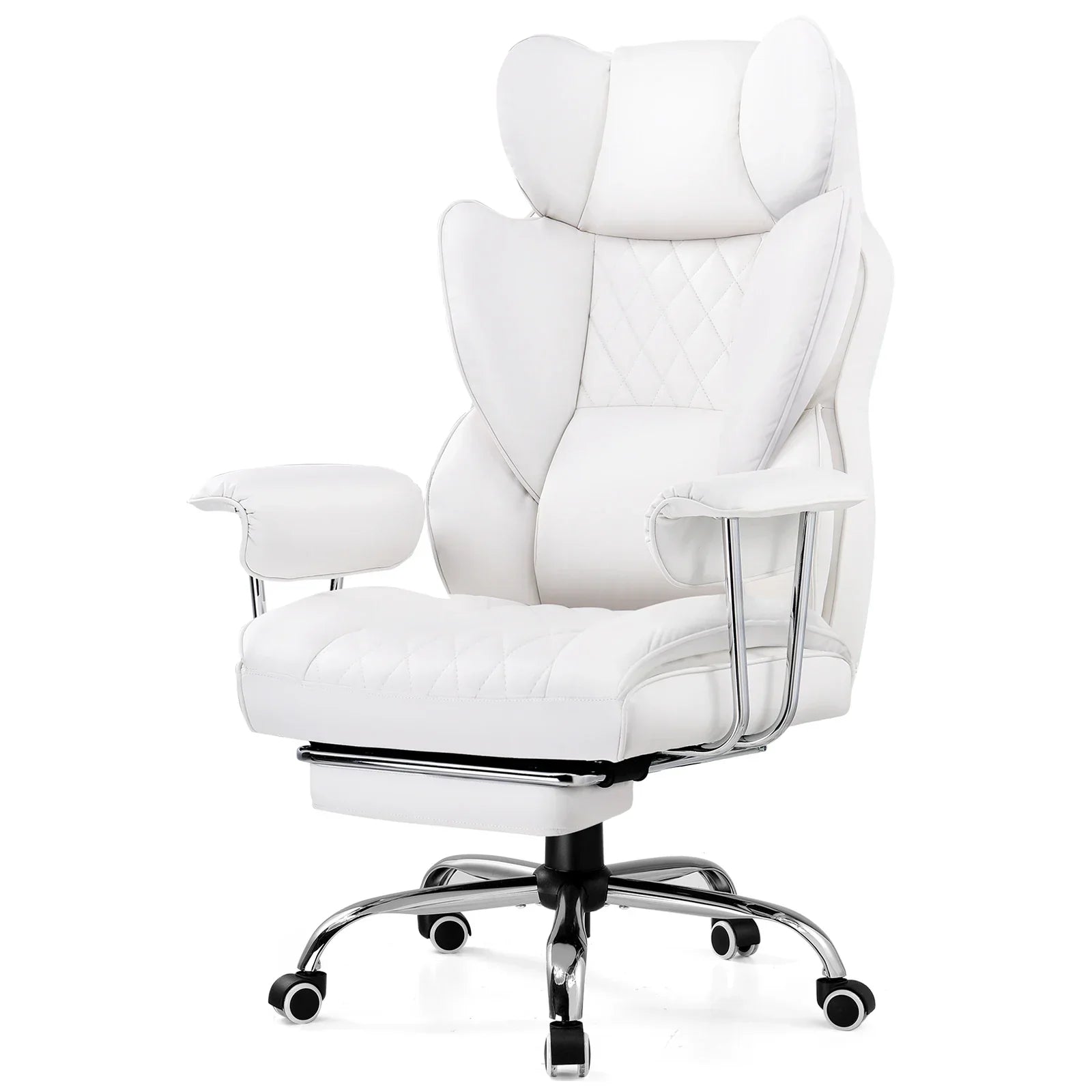 Big and Tall Gaming Chair Pocket Spring Lumbar Support Ergonomic Office Chair