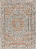 Vaeda Blue & Beige Thick Luxe Rug