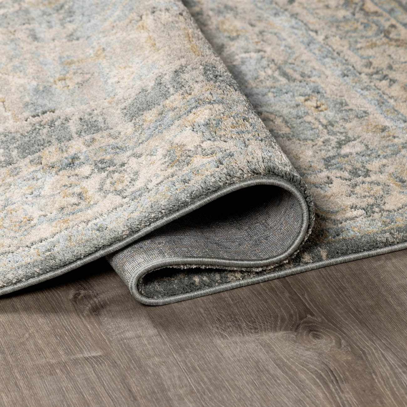 Vaeda Blue Thick Luxe Rug