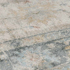 Ahmaud Beige & Light Gray Thick Luxe Area Rug