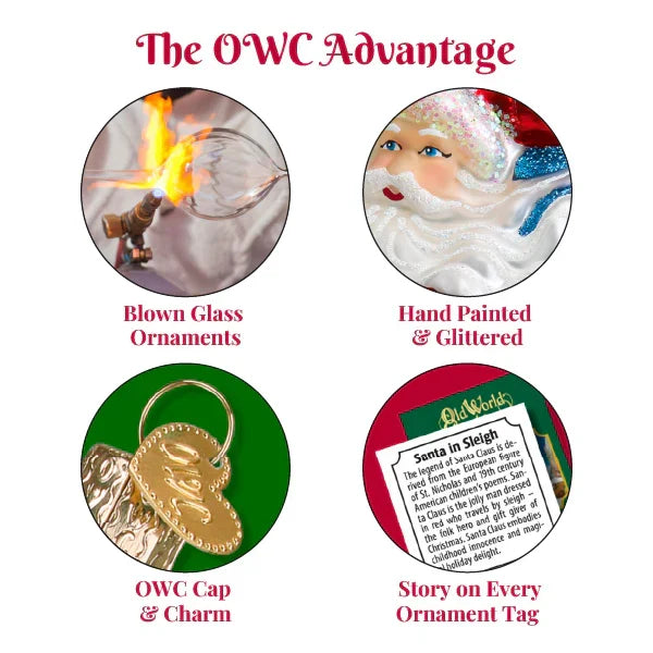Poinsettia Bell Ornament