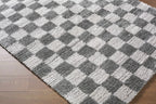 Belita Charcoal Luxe Shag Area Rug