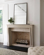 Belleview Silver Gray Iron Mirror