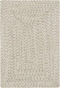 Beige Braided Faux Jute Outdoor Rug