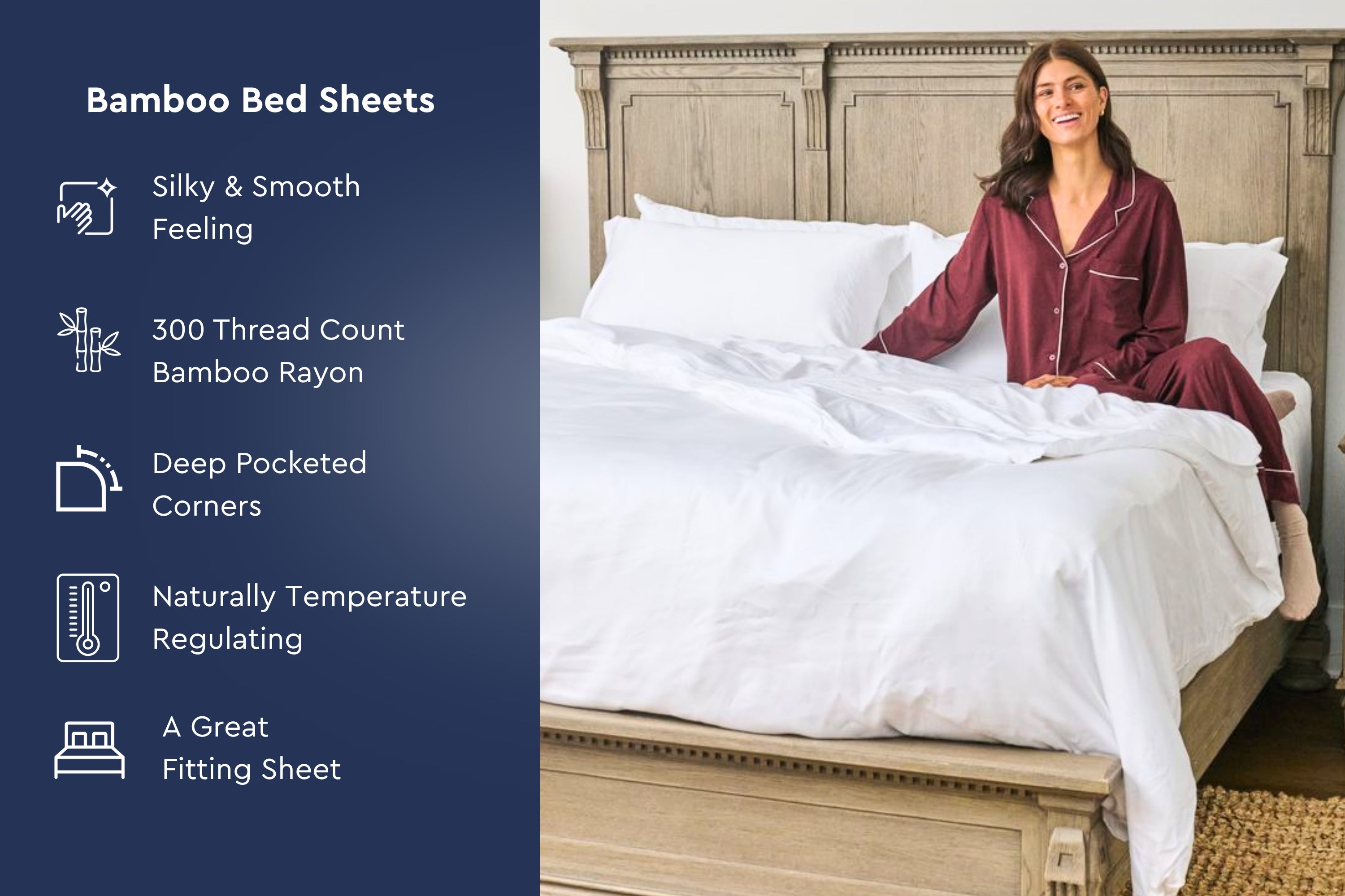 Silky Bamboo Bed Sheets
