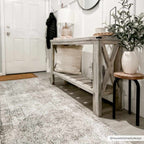 Hera Olive Boutique Washable Rug