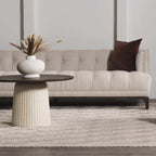 Ramsbury Soft Pink Wool Rug - Clearance