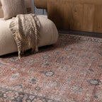Ganyangan Red Washable Rug