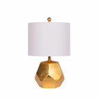 Coleford Gold Geometric Table Lamp - Clearance