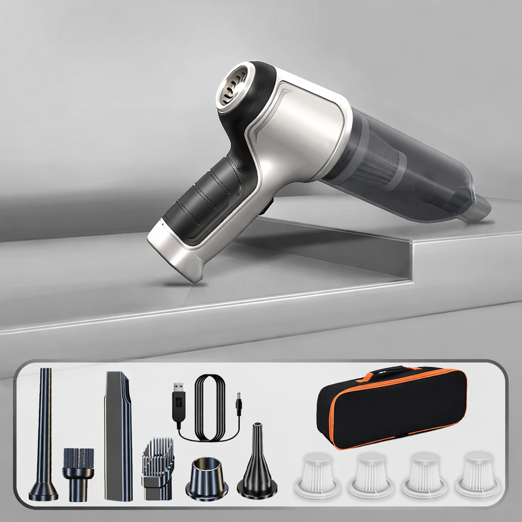 Car Handheld Vacuum Cleaner – 95000PA High Power Wireless Cordless Cleaner