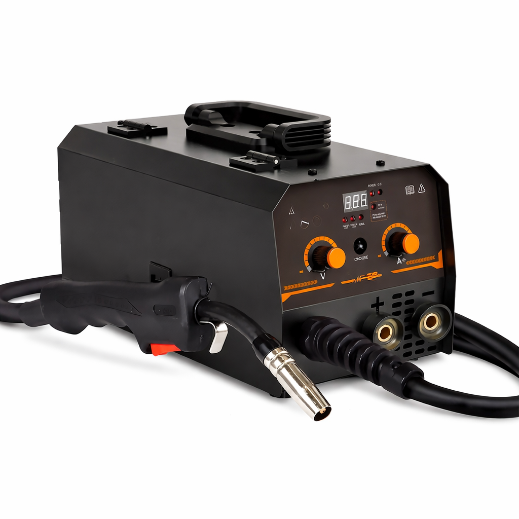 2-in-1 MIG Welder 130A Gasless Flux Core ARC IGBT Welding Machine for Home DIY