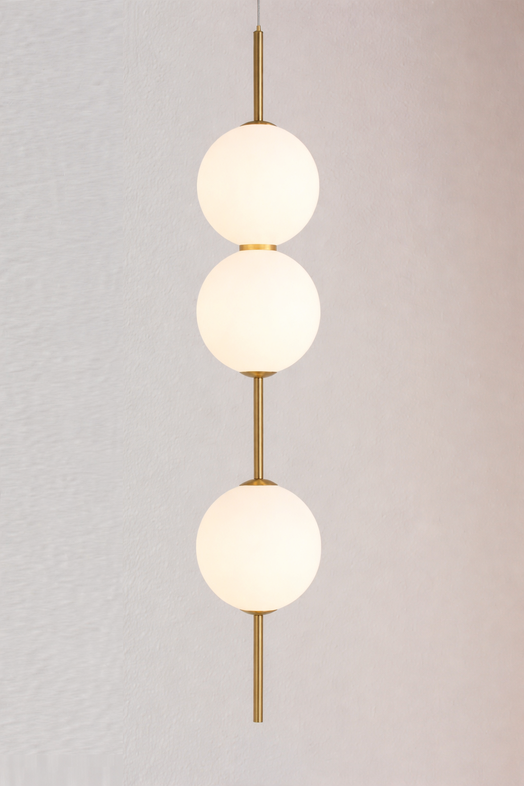 Glass Ball Pendant Light Modern LED Hanging Lamp Bedroom Bedside Ceiling Decor