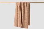 Cozy Knit Cotton Throw Blanket