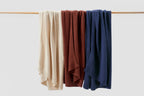 Cozy Knit Cotton Throw Blanket