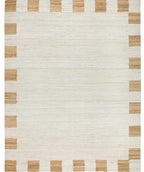 Rocio White Jute Carpet