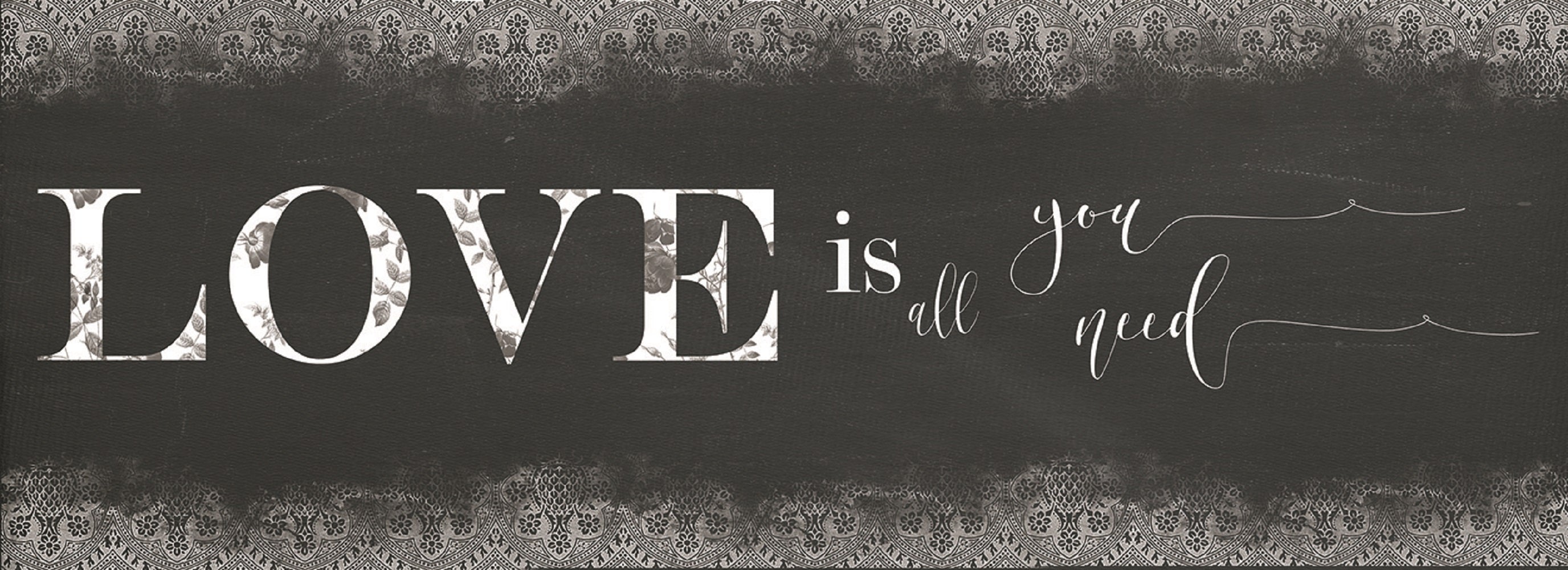 20"x55" Oversized Cushioned Anti-Fatigue Kitchen Runner Mat (Love)