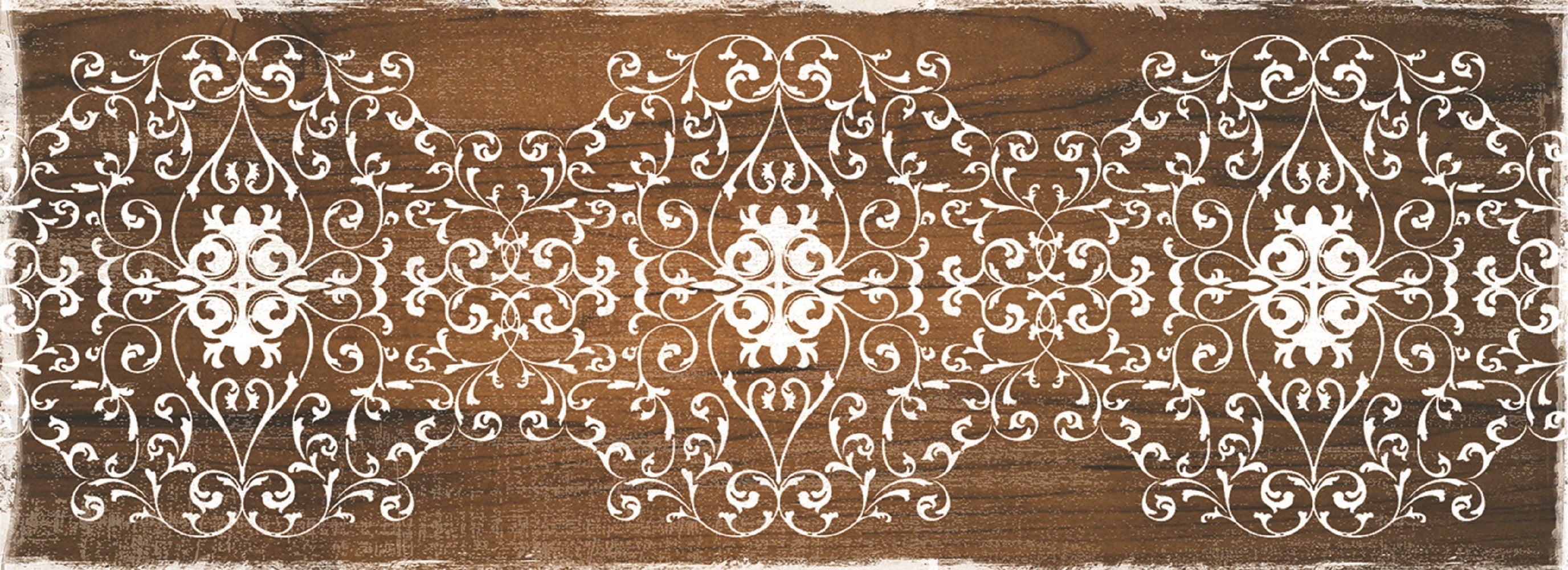 20"x55" Oversized Cushioned Anti-Fatigue Kitchen Runner Mat (Scroll)