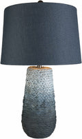 Dingras Pale Blue Jute Table Lamp - Clearance