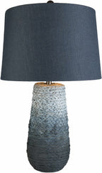 Dingras Pale Blue Jute Table Lamp - Clearance