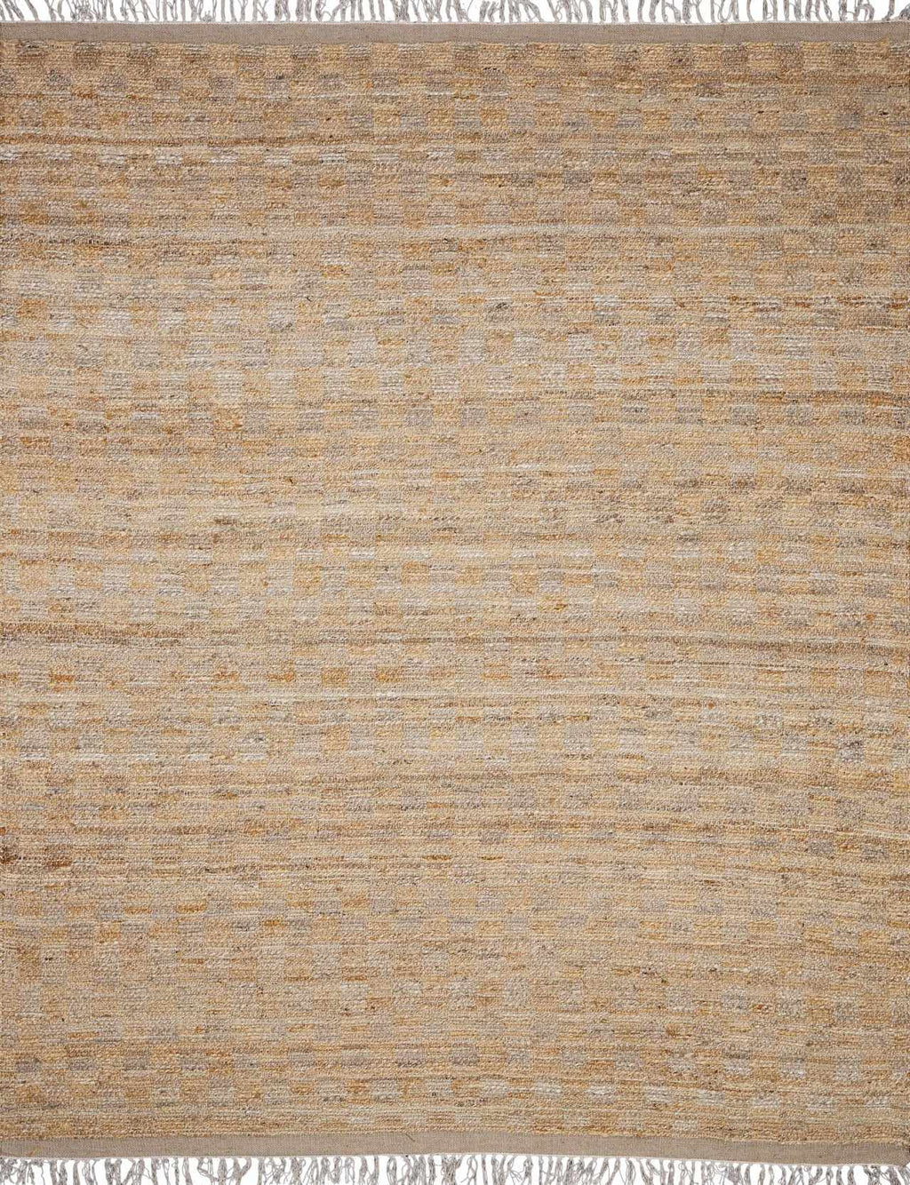 Lonut Checkered Jute Area Rug - Clearance