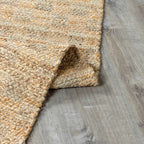 Lonut Checkered Jute Area Rug - Clearance