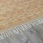 Lonut Checkered Jute Area Rug - Clearance