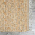 Lonut Checkered Jute Area Rug - Clearance