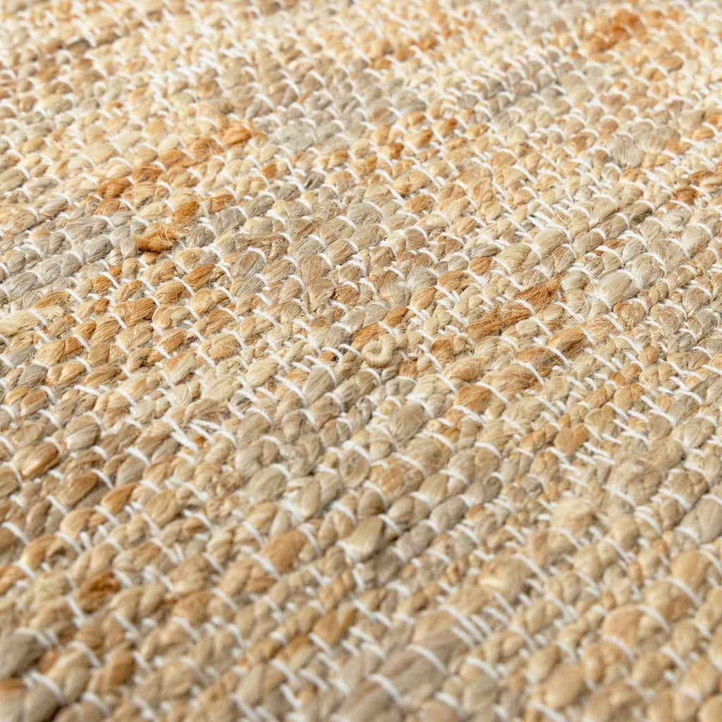 Lonut Checkered Jute Area Rug - Clearance