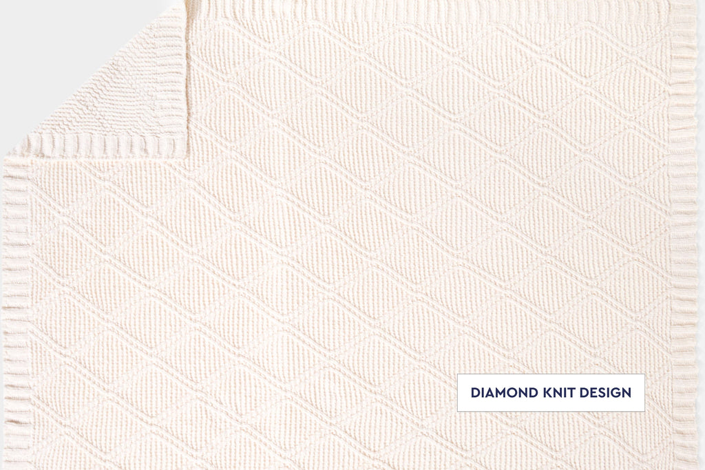 Diamond Chenille Throw Blanket