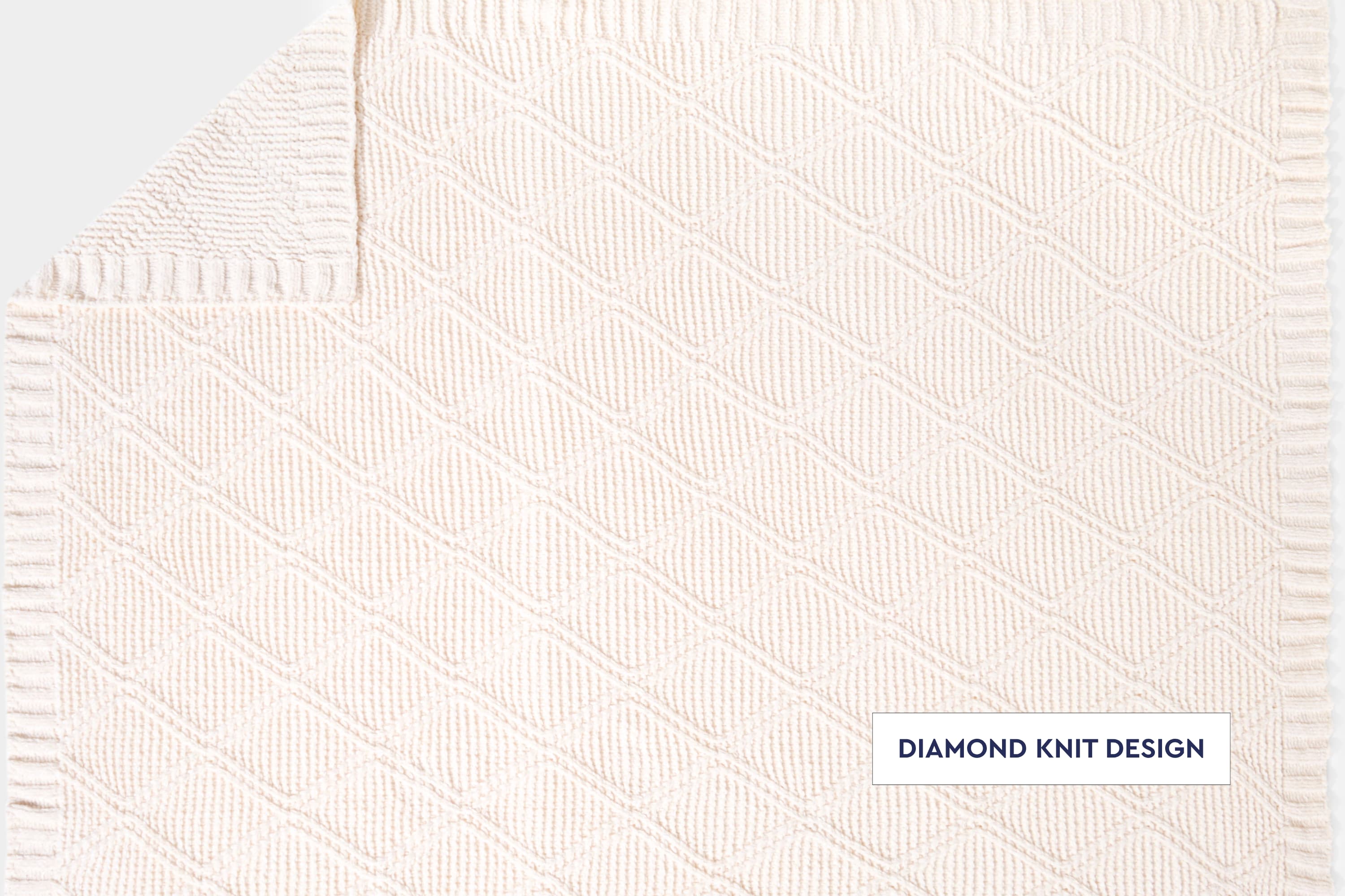 Diamond Chenille Throw Blanket