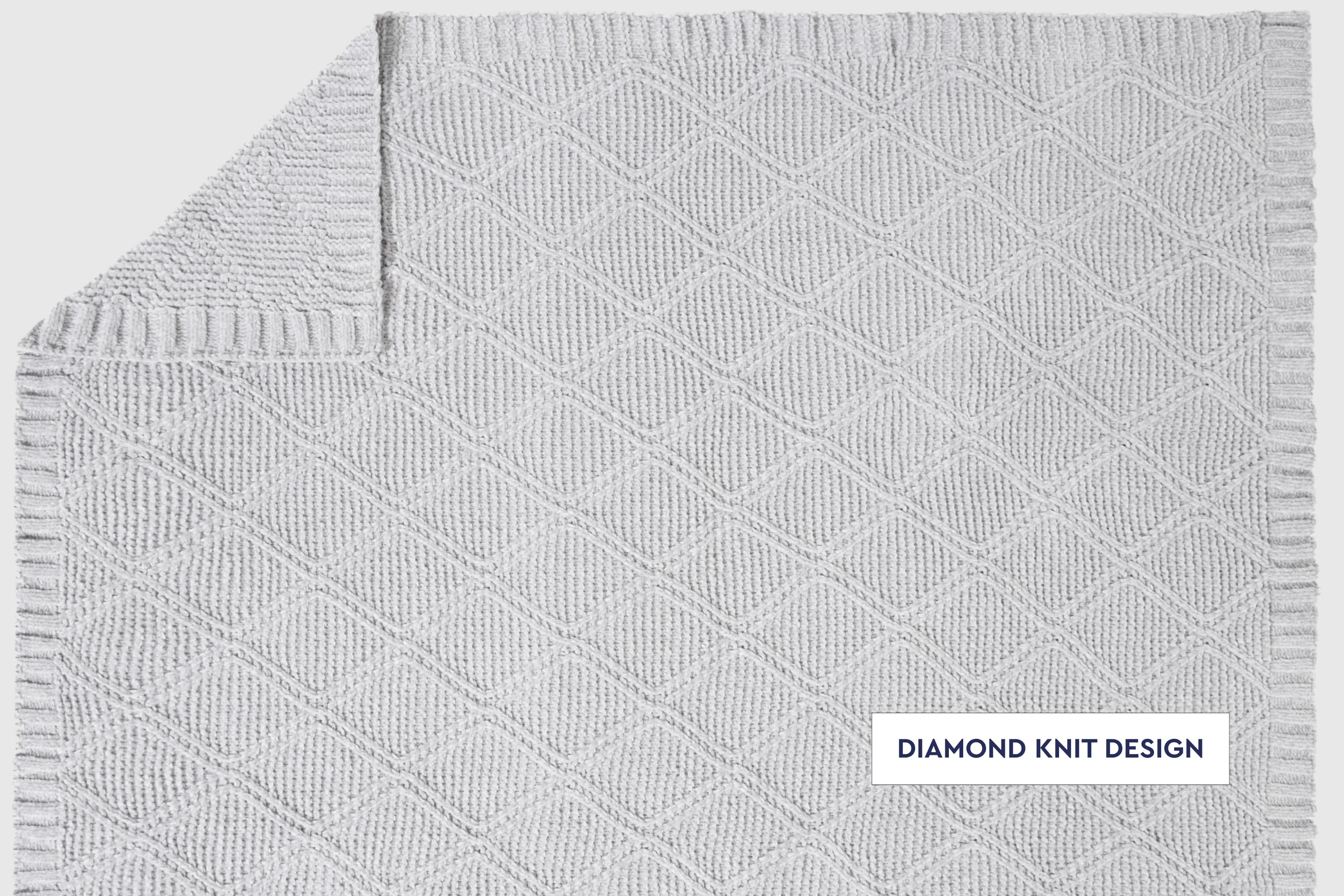 Diamond Chenille Throw Blanket